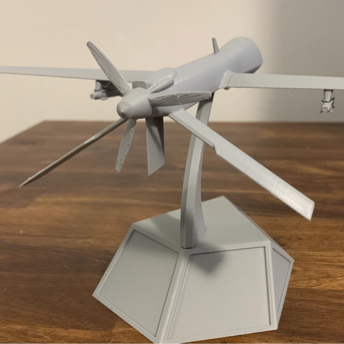 Drone 3D Modeling - 3D 프린팅된 미국 MQ-1B 프레데터 드론