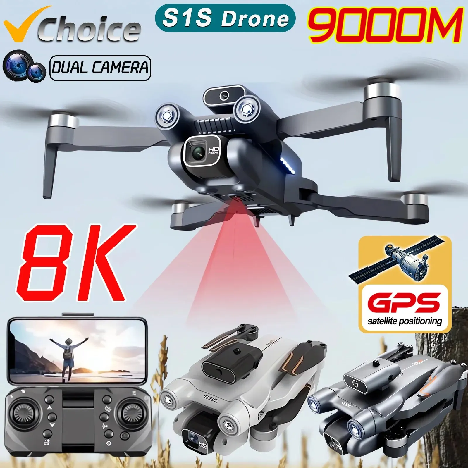Drone Mapping - 전문 브러시리스 모터 드론 카메라, 장애물