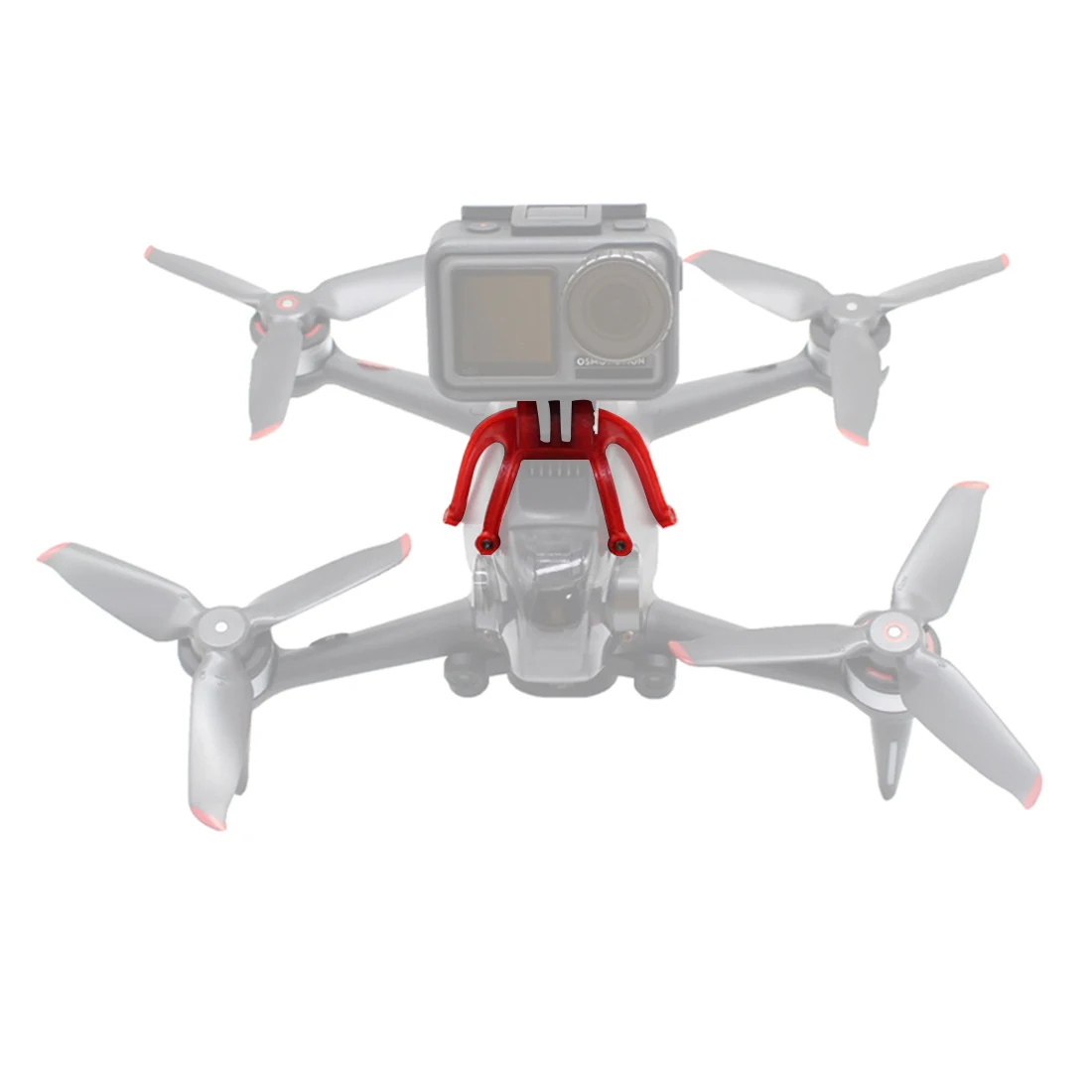 Drone Cinematic - 액션 카메라 지지대 연결 거치대, 3D