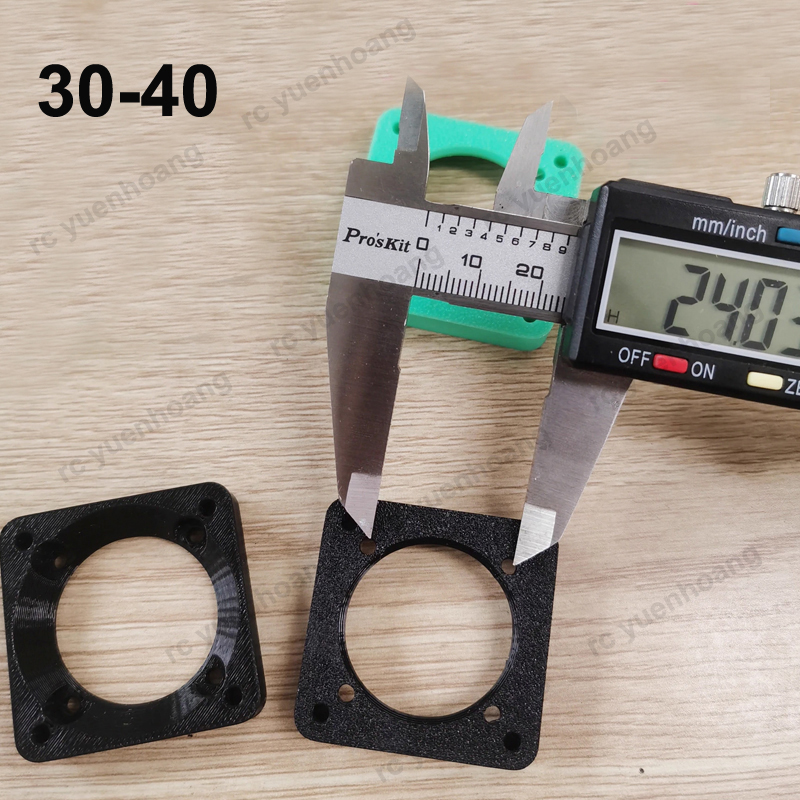 4PCS 3D 인쇄 4028 냉각 팬 마운트 브래킷 3 - Drone 3D Modeling 리뷰 및 가격