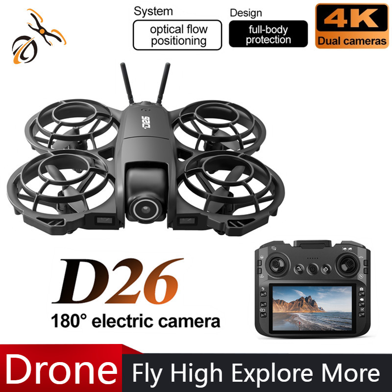 D26 드론 4K 항공 HD 180 °   카메라 드론 - Drone Cinematic 리뷰 및 가격